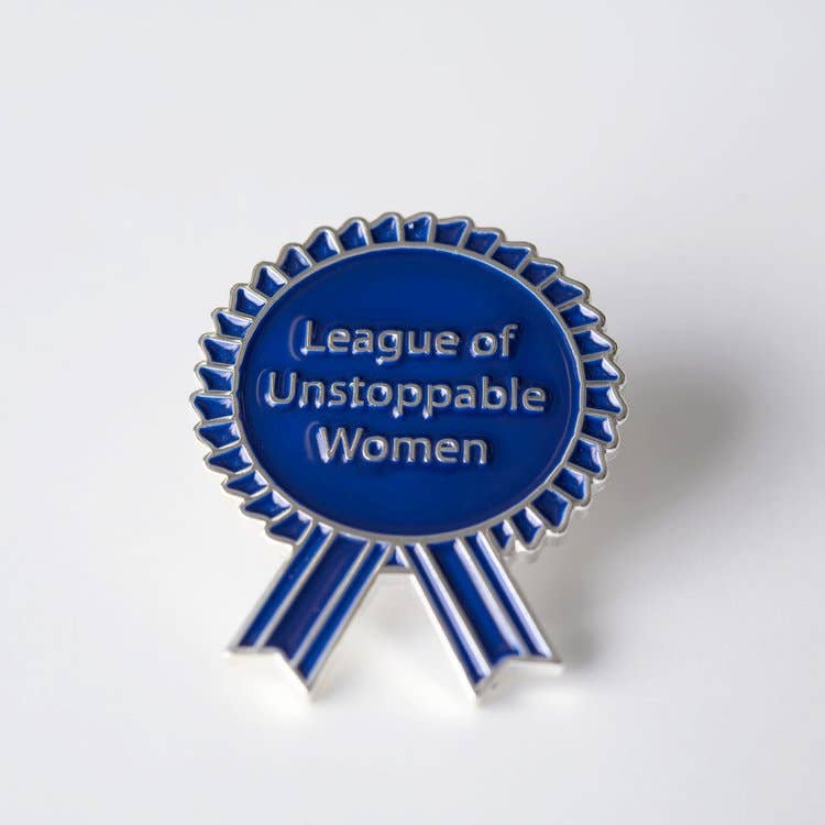 League Of Unstoppable Women Pin