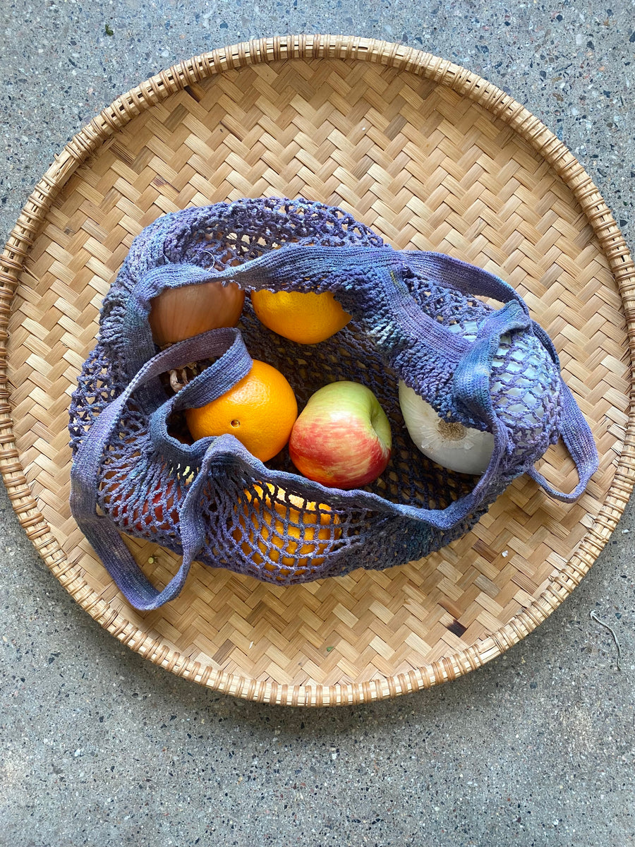 Hand Dyed French Market Bag