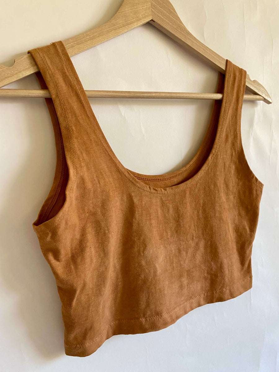 Cutch Dyed Crop Top (Two sizes)