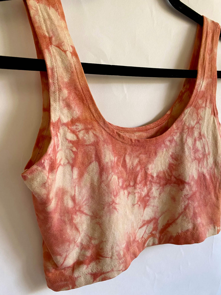 Madder Root Crop Top (Size Small)