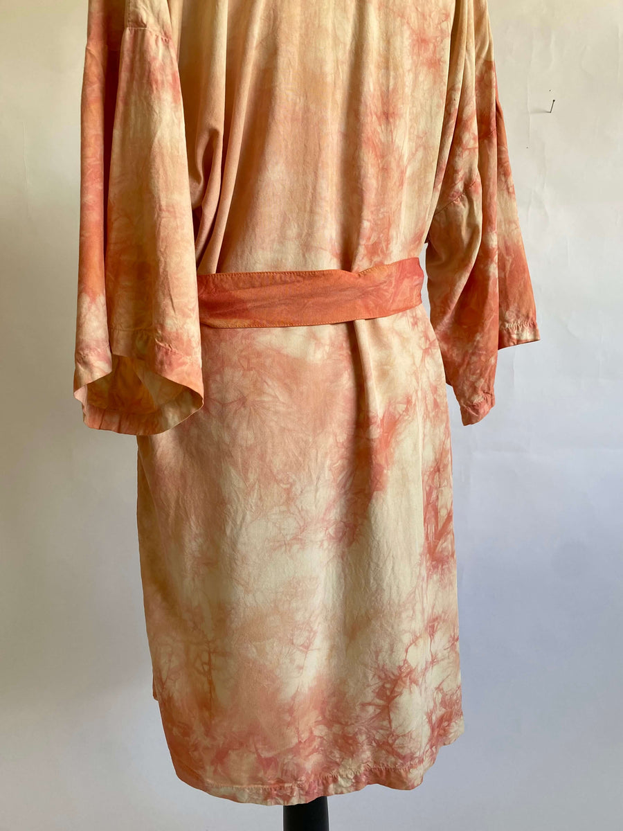 Madder Root Dyed Bamboo Robe